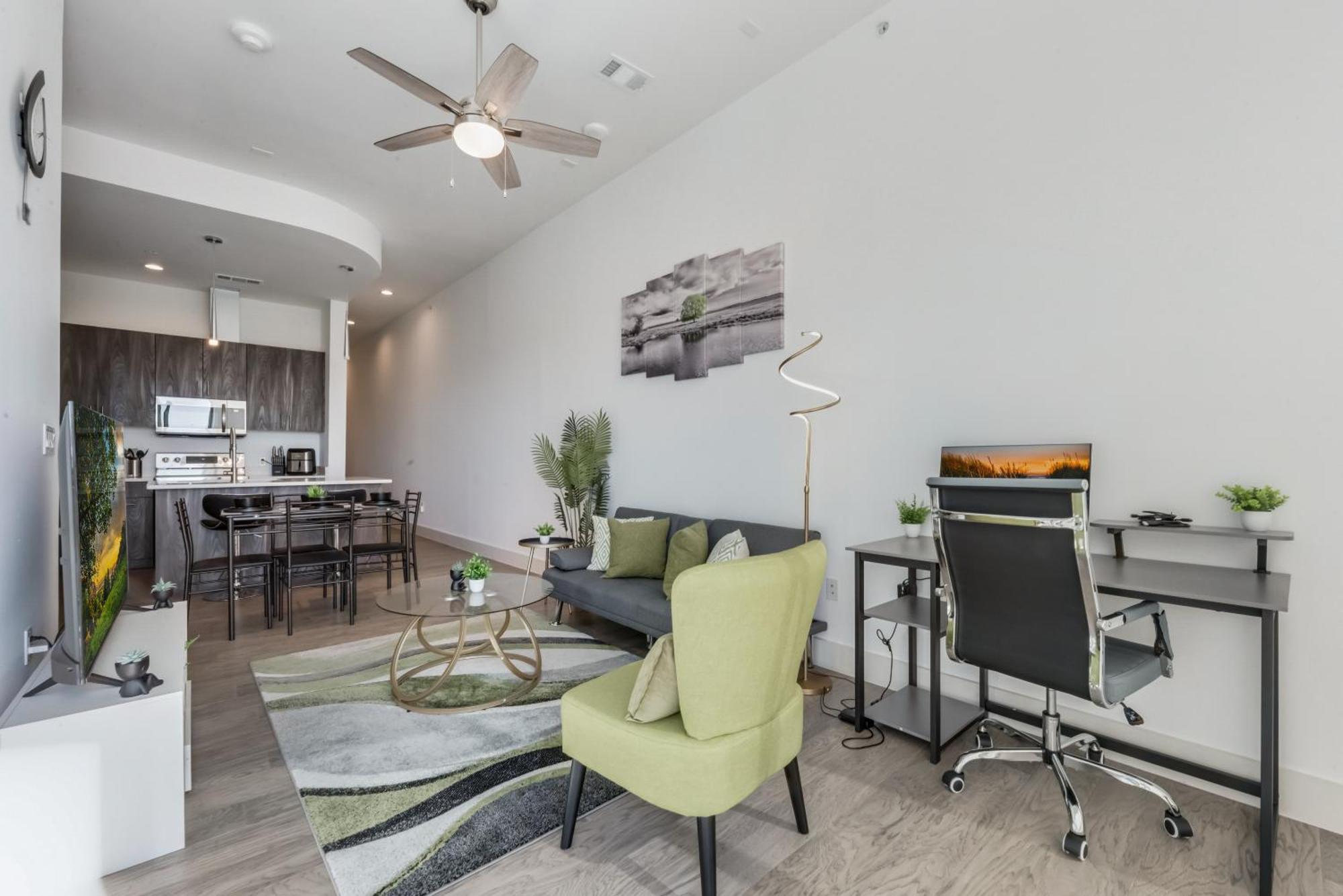 דאלאס Snazzy Loft Style 2Br I Gym I Parking I Workspace מראה חיצוני תמונה